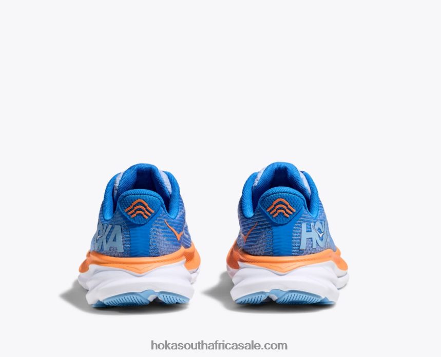Kids Clifton 9 Hoka 0TNRBJ674 Coastal Sky/All Aboard