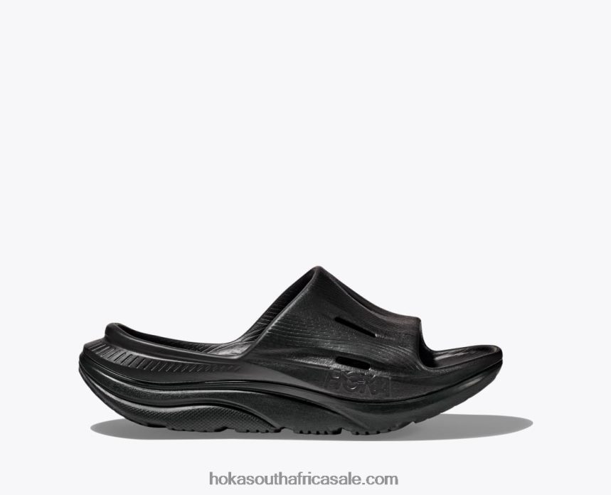 Kids Ora Recovery Slide 3 Hoka 0TNRBJ679 Black