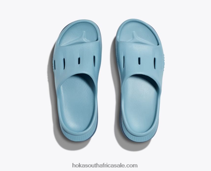 Kids Ora Recovery Slide 3 Hoka 0TNRBJ681 Stone Blue/Bluesteel