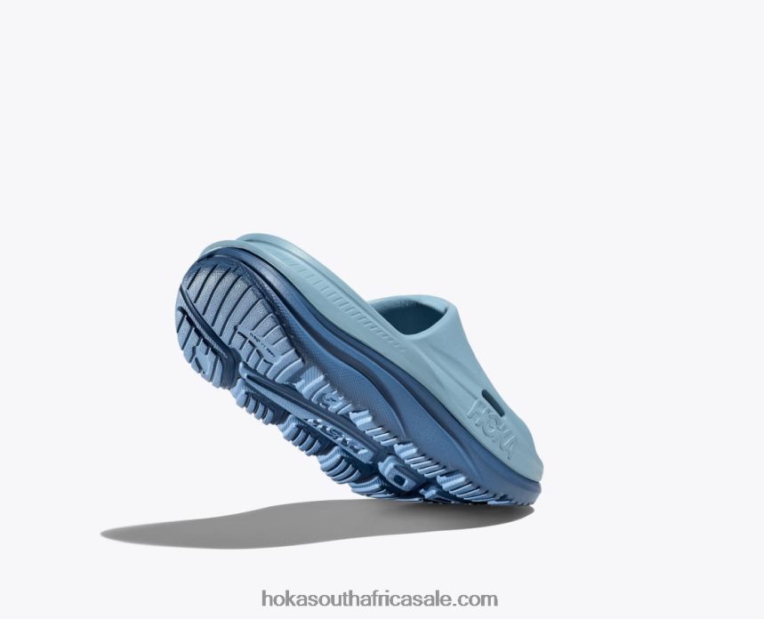 Kids Ora Recovery Slide 3 Hoka 0TNRBJ681 Stone Blue/Bluesteel