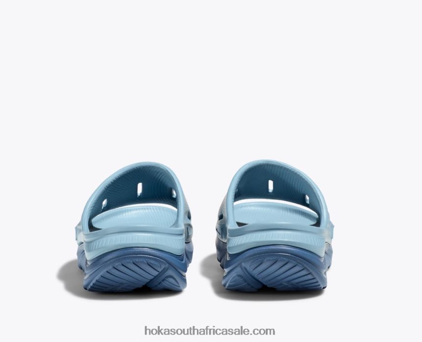 Kids Ora Recovery Slide 3 Hoka 0TNRBJ681 Stone Blue/Bluesteel