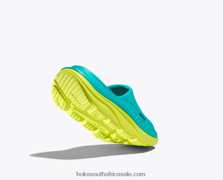 Kids Ora Recovery Slide 3 Hoka 0TNRBJ682 Stone Blue/Bluesteel