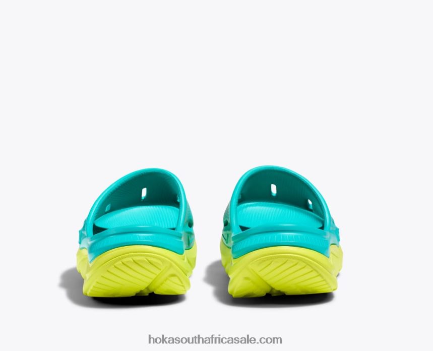 Kids Ora Recovery Slide 3 Hoka 0TNRBJ682 Stone Blue/Bluesteel