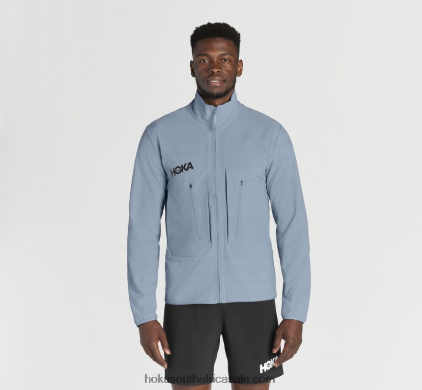 Men Mission Full-Zip Hoka 0TNRBJ669 White