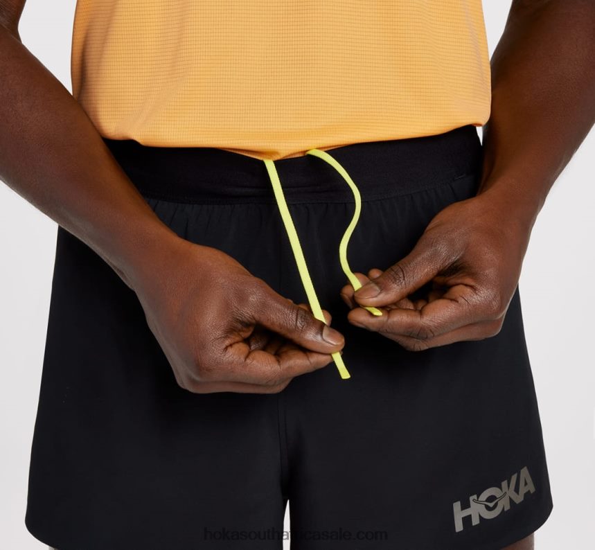 Men Split Short Hoka 0TNRBJ649 Black