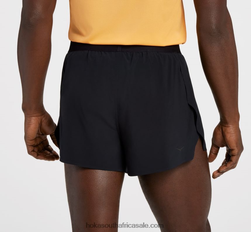 Men Split Short Hoka 0TNRBJ649 Black