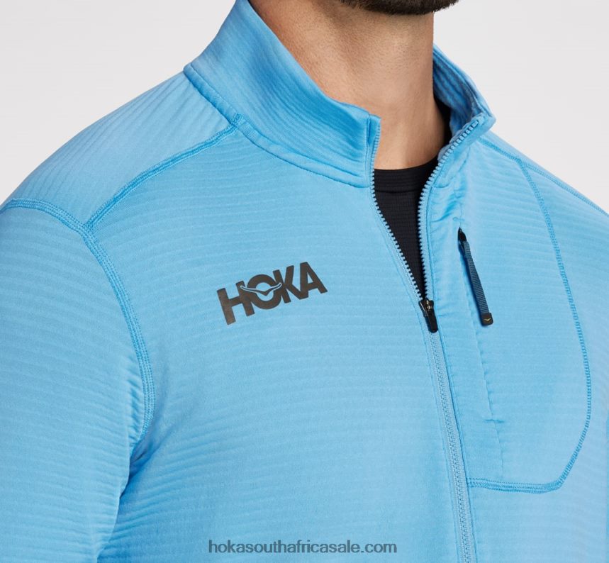 Men 1/2 Zip Hoka 0TNRBJ637 All Aboard