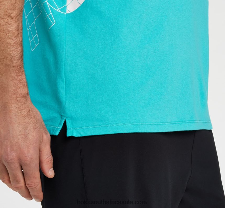 Men All-Day Tee Hoka 0TNRBJ647 Ceramic