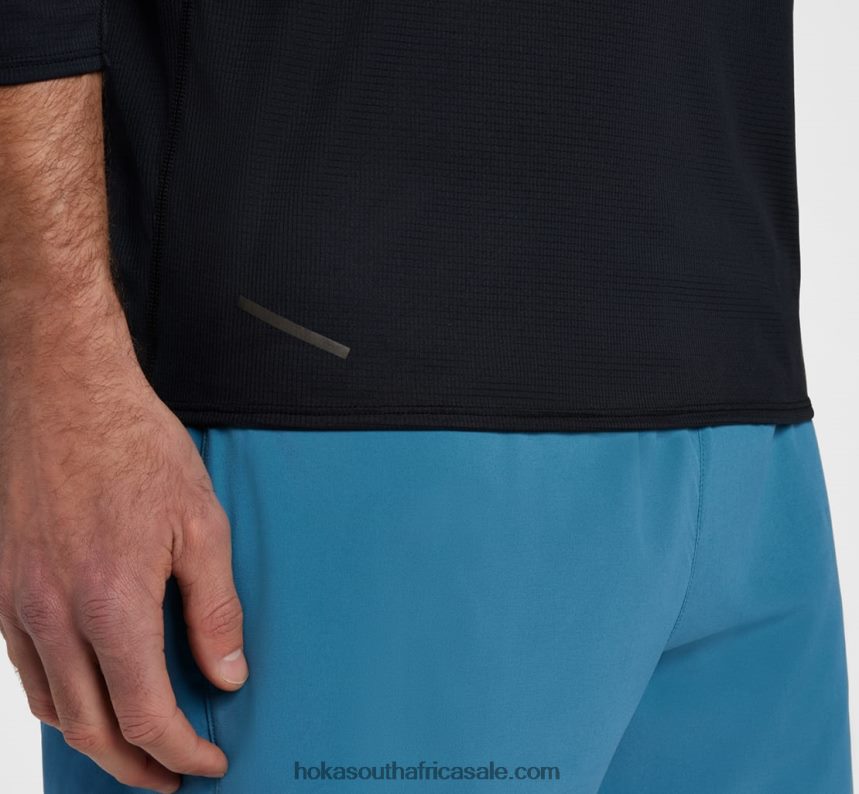 Men Glide 3/4 Sleeve Hoka 0TNRBJ641 Mountain Spring