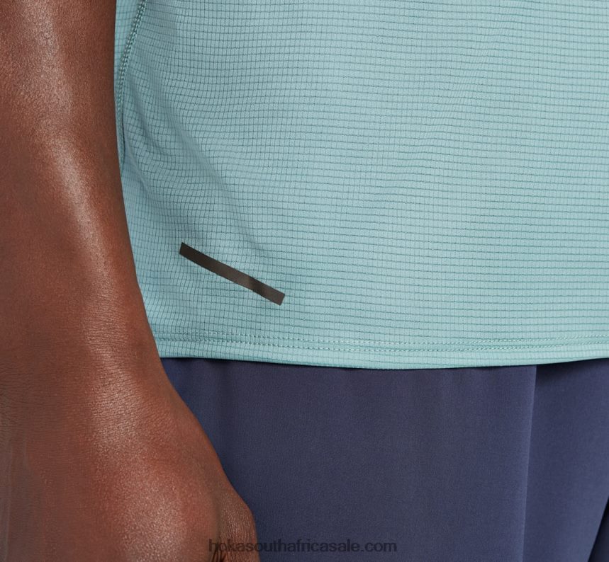 Men Glide Short Sleeve Hoka 0TNRBJ632 Trellis