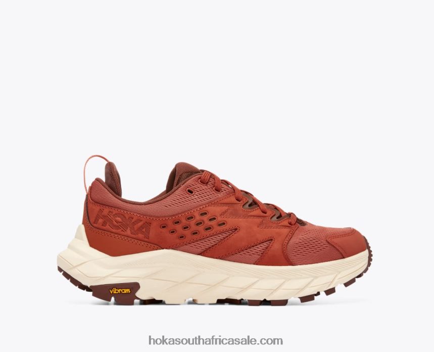 Men Anacapa Breeze Low Hoka 0TNRBJ520 Baked Clay/Shortbread