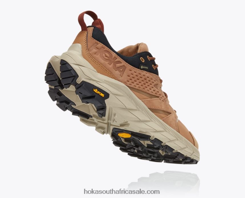 Men Anacapa Low GTX Hoka 0TNRBJ543 Tiger'S Eye/Black