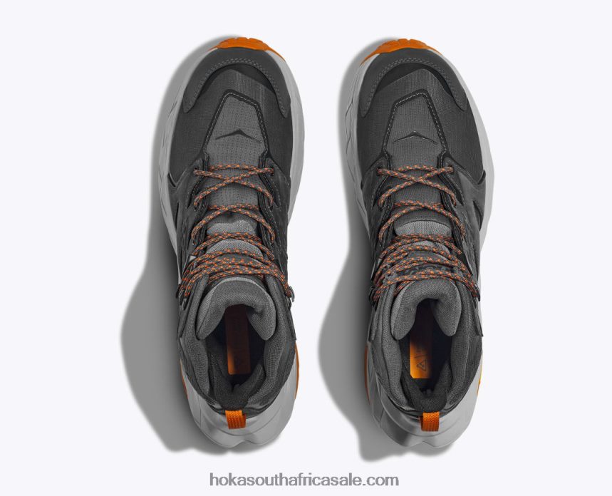 Men Anacapa Mid GTX Hoka 0TNRBJ534 Castlerock/Harbor Mist