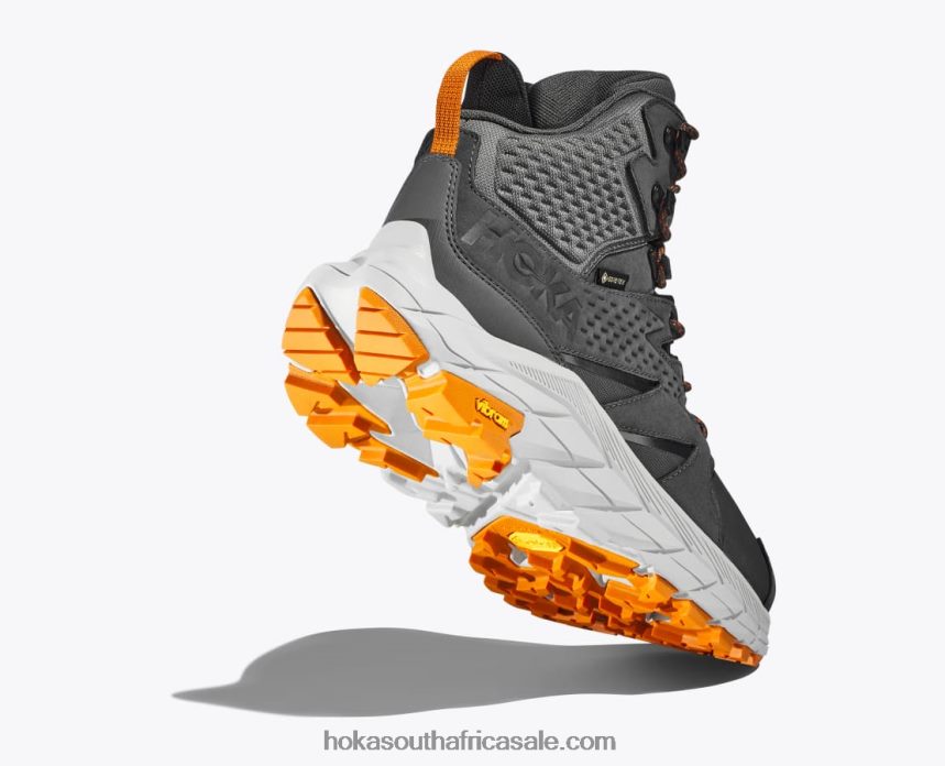 Men Anacapa Mid GTX Hoka 0TNRBJ534 Castlerock/Harbor Mist