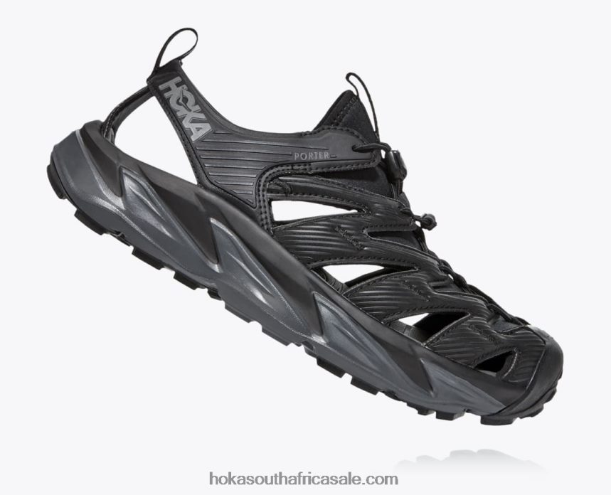 Men Hopara Hoka 0TNRBJ531 Black/Dark Shadow