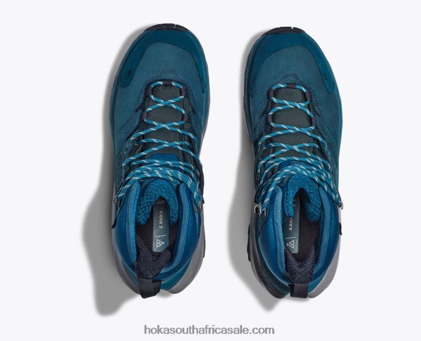 Men Kaha 2 GTX Hoka 0TNRBJ546 Blue Coral/Blue Graphite