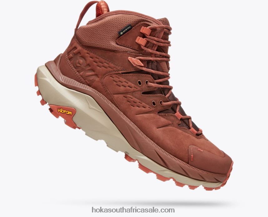 Men Kaha 2 GTX Hoka 0TNRBJ549 Cappuccino/Baked Clay