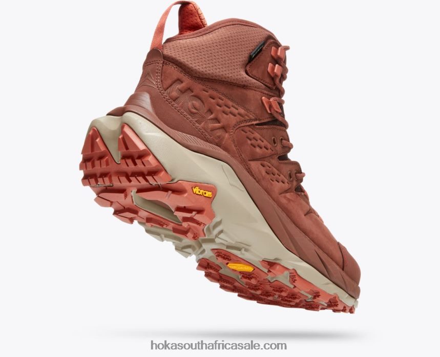 Men Kaha 2 GTX Hoka 0TNRBJ549 Cappuccino/Baked Clay