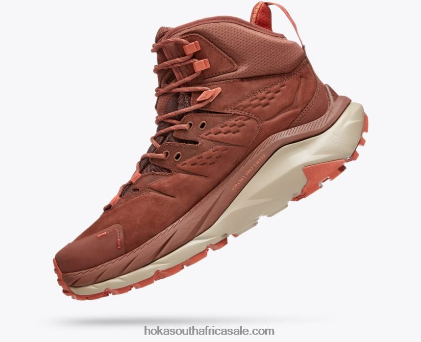 Men Kaha 2 GTX Hoka 0TNRBJ549 Cappuccino/Baked Clay