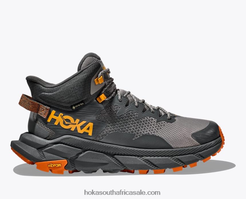Men Trail Code GTX Hoka 0TNRBJ523 Castlerock/Persimmon Orange