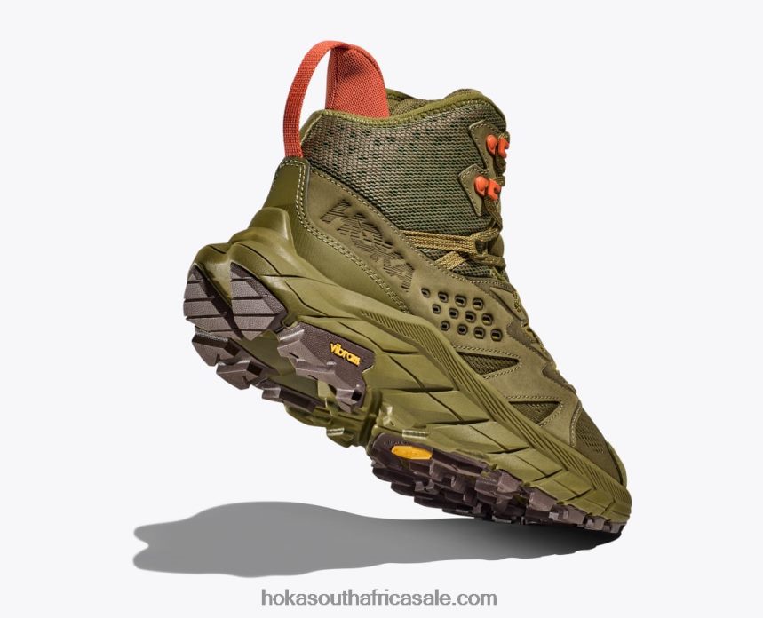 Men Anacapa Breeze Mid Hoka 0TNRBJ561 Castlerock/Harbor Mist