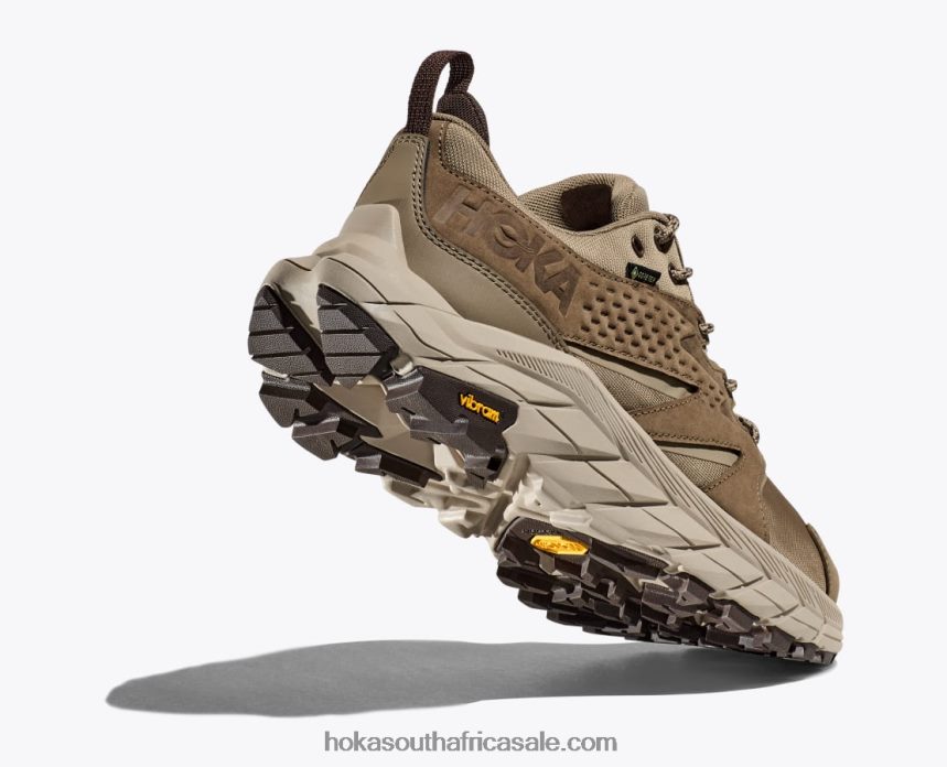 Men Anacapa Low GTX Hoka 0TNRBJ571 Outer Space/Real Teal