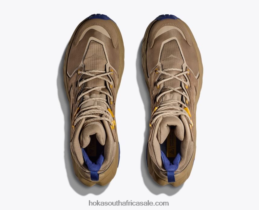 Men Anacapa Mid GTX Hoka 0TNRBJ570 Otter/Black