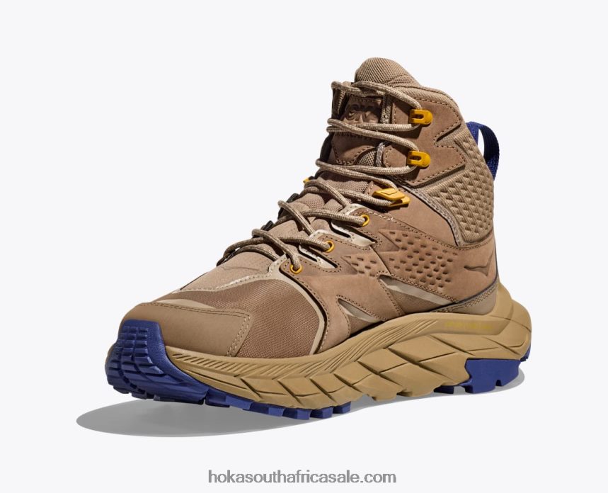 Men Anacapa Mid GTX Hoka 0TNRBJ570 Otter/Black