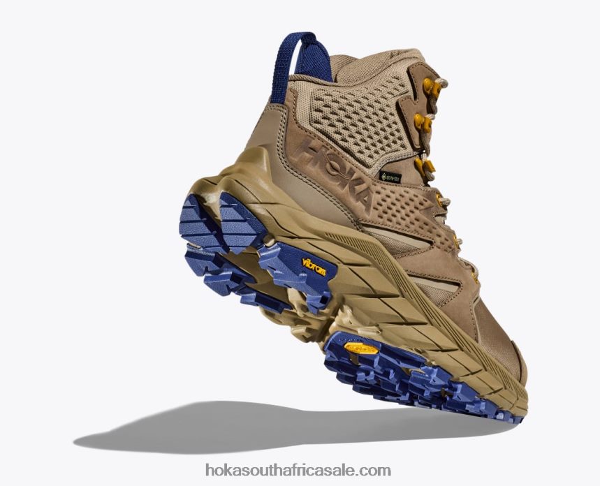 Men Anacapa Mid GTX Hoka 0TNRBJ570 Otter/Black