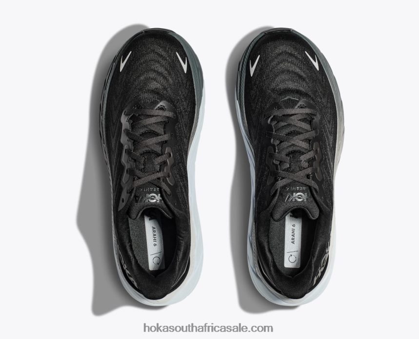 Men Arahi 6 Hoka 0TNRBJ432 Black/White