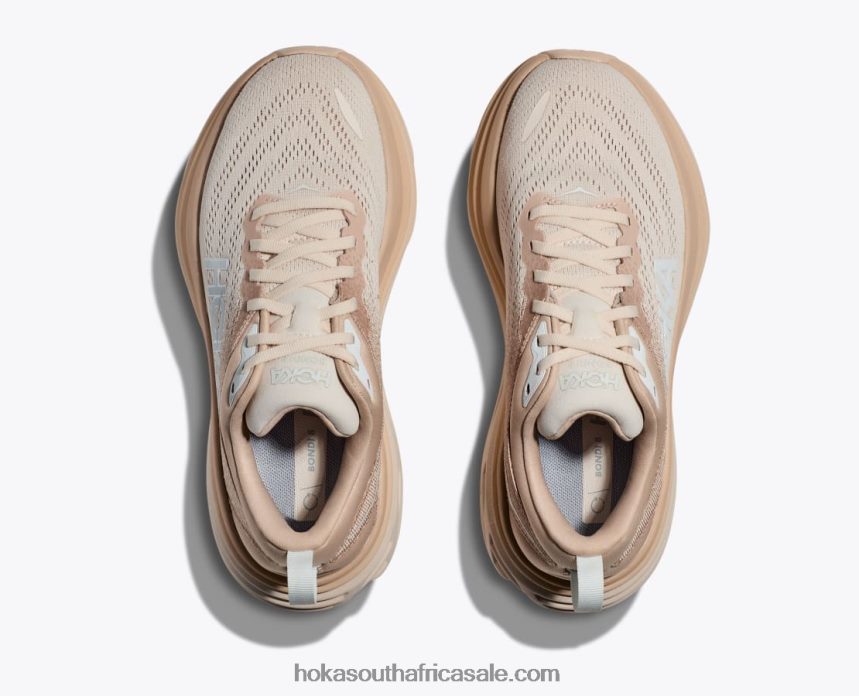 Men Bondi 8 Hoka 0TNRBJ416 Shifting Sand/Eggnog