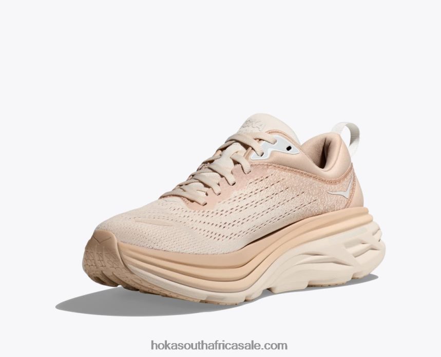 Men Bondi 8 Hoka 0TNRBJ416 Shifting Sand/Eggnog
