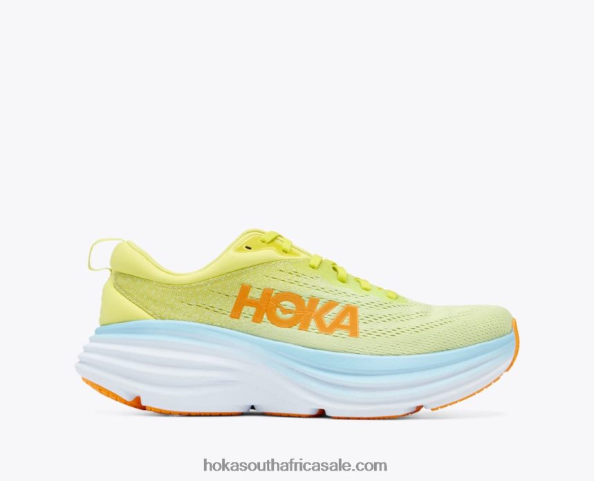 Men Bondi 8 Hoka 0TNRBJ420 Butterfly/Evening Primrose