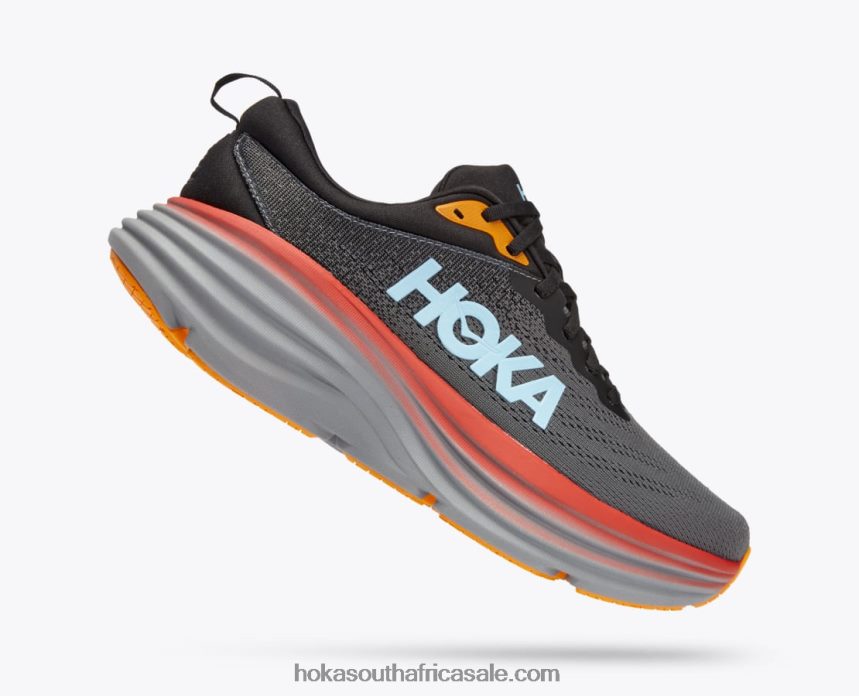 Men Bondi 8 Hoka 0TNRBJ421 Anthracite/Castlerock