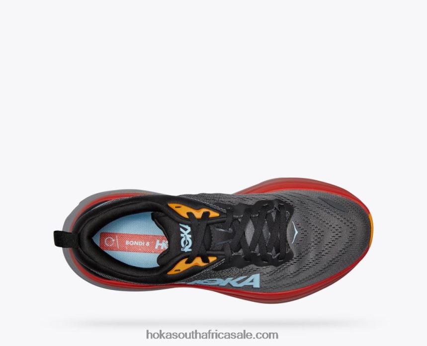 Men Bondi 8 Hoka 0TNRBJ421 Anthracite/Castlerock