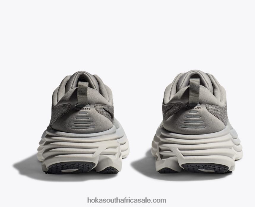 Men Bondi 8 Hoka 0TNRBJ613 Sharkskin/Harbor Mist