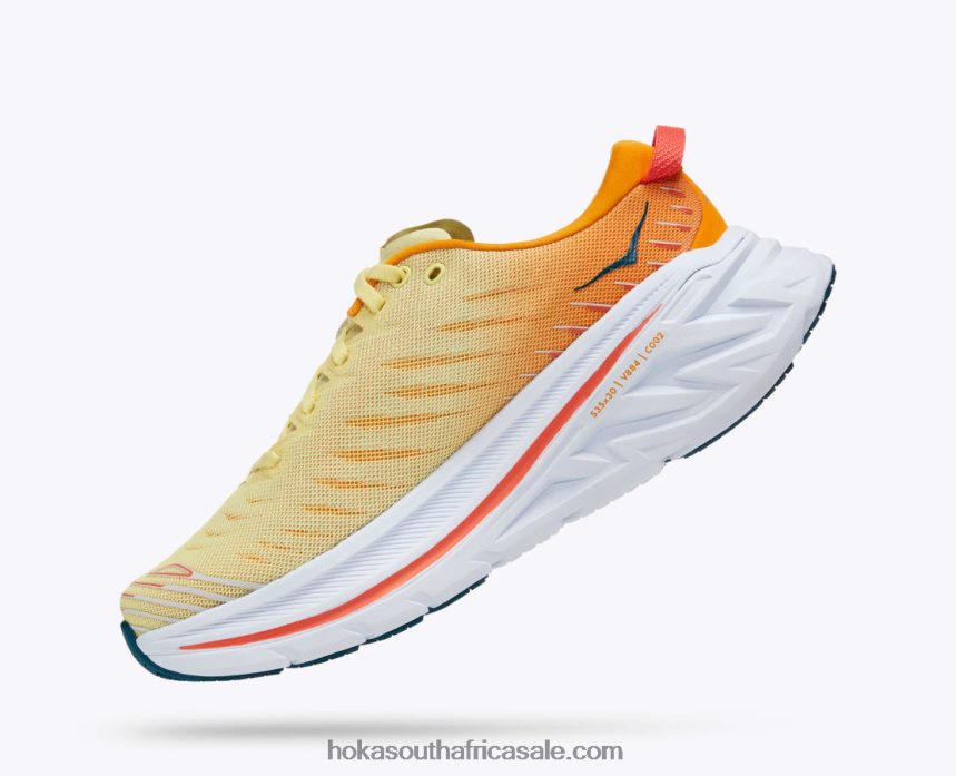 Men Bondi X Hoka 0TNRBJ464 Yellow Pear/Radiant Yellow