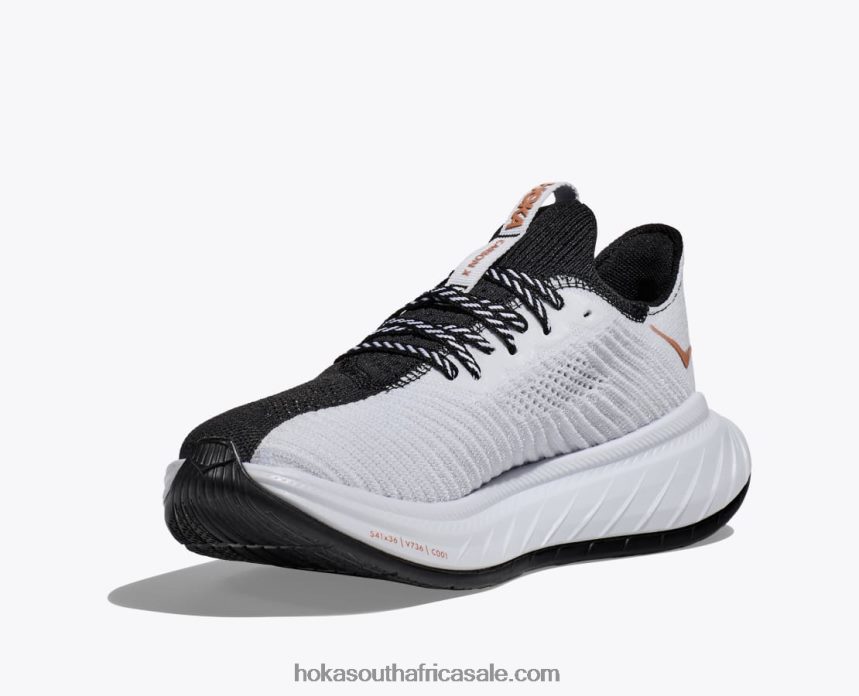 Men Carbon X 3 Hoka 0TNRBJ459 Black/White