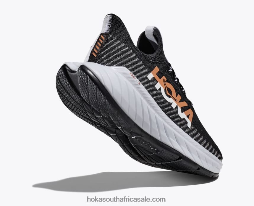 Men Carbon X 3 Hoka 0TNRBJ459 Black/White