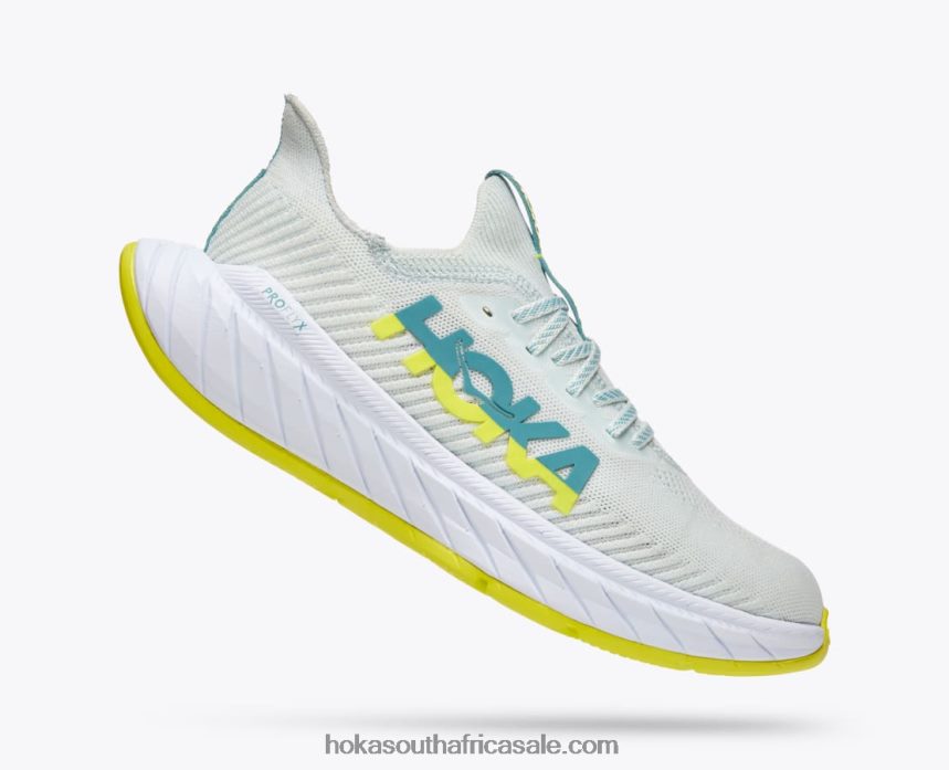 Men Carbon X 3 Hoka 0TNRBJ461 Billowing Sail/Evening Primrose