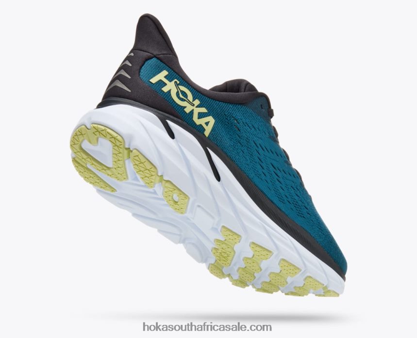 Men Clifton 8 Hoka 0TNRBJ572 Blue Coral/Butterfly