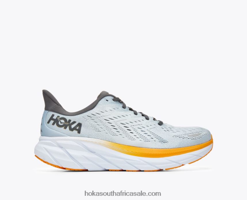 Men Clifton 8 Hoka 0TNRBJ576 Blue Fog/Plein Air