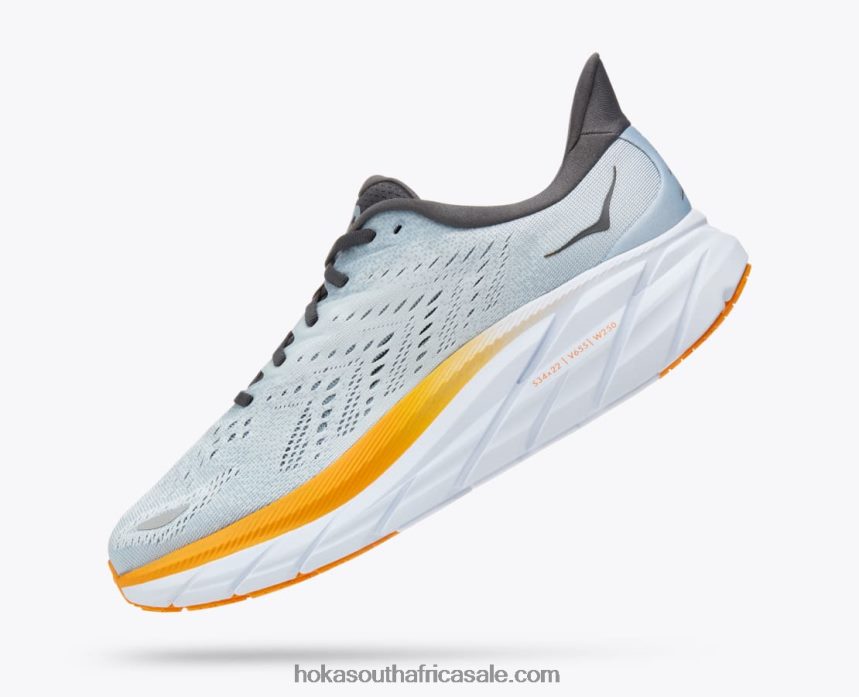 Men Clifton 8 Hoka 0TNRBJ576 Blue Fog/Plein Air