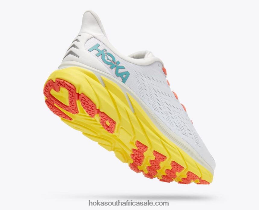 Men Clifton 8 Hoka 0TNRBJ577 Blanc De Blanc/Illuminating