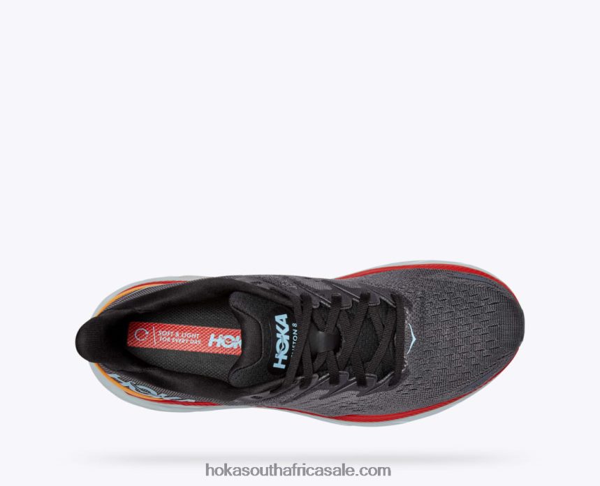 Men Clifton 8 Hoka 0TNRBJ579 Anthracite/Castlerock