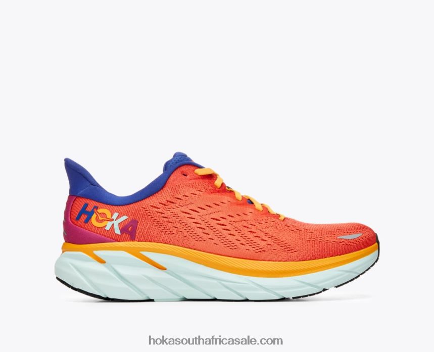 Men Clifton 8 Hoka 0TNRBJ581 Fiesta/Bluing
