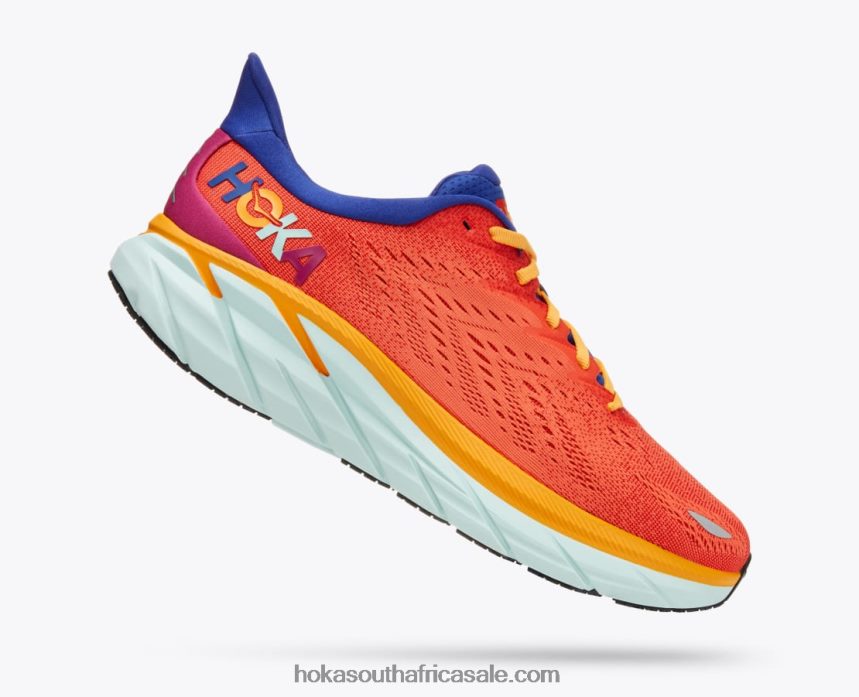 Men Clifton 8 Hoka 0TNRBJ581 Fiesta/Bluing