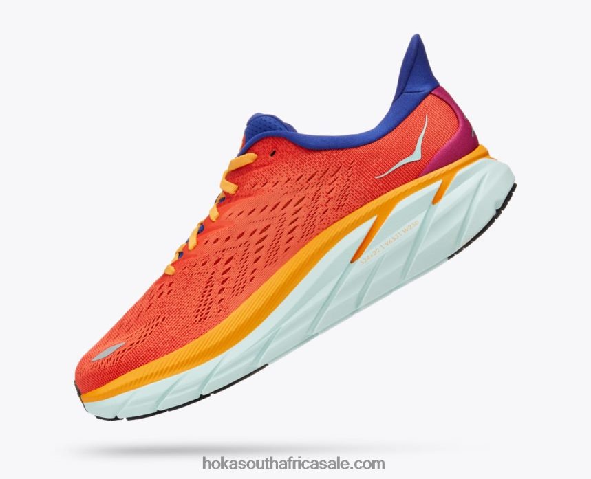 Men Clifton 8 Hoka 0TNRBJ581 Fiesta/Bluing