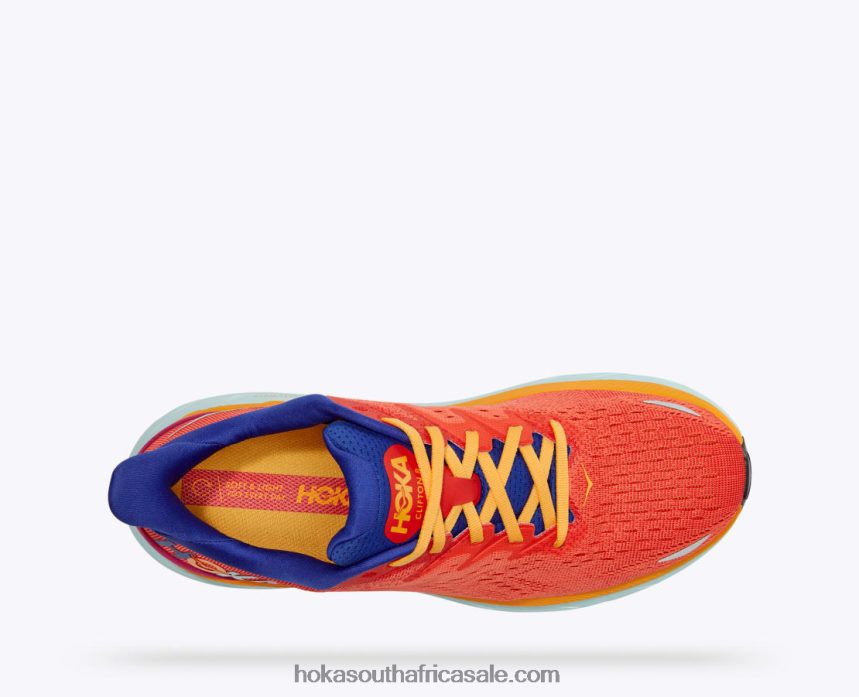 Men Clifton 8 Hoka 0TNRBJ581 Fiesta/Bluing