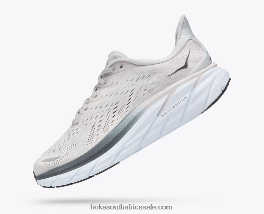 Men Clifton 8 Hoka 0TNRBJ582 Lunar Rock/Nimbus Cloud